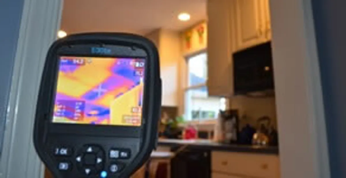 home energy audit service using thermal imaging to evaluate electrical efficiency inside a home in Lakeland, FL