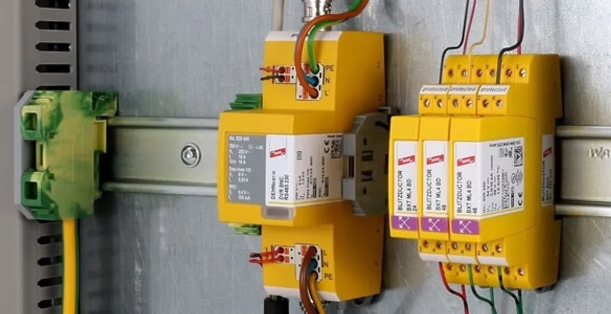 lightning surge protection system with surge suppressors installed by electrical service professionals in Lakeland, FL